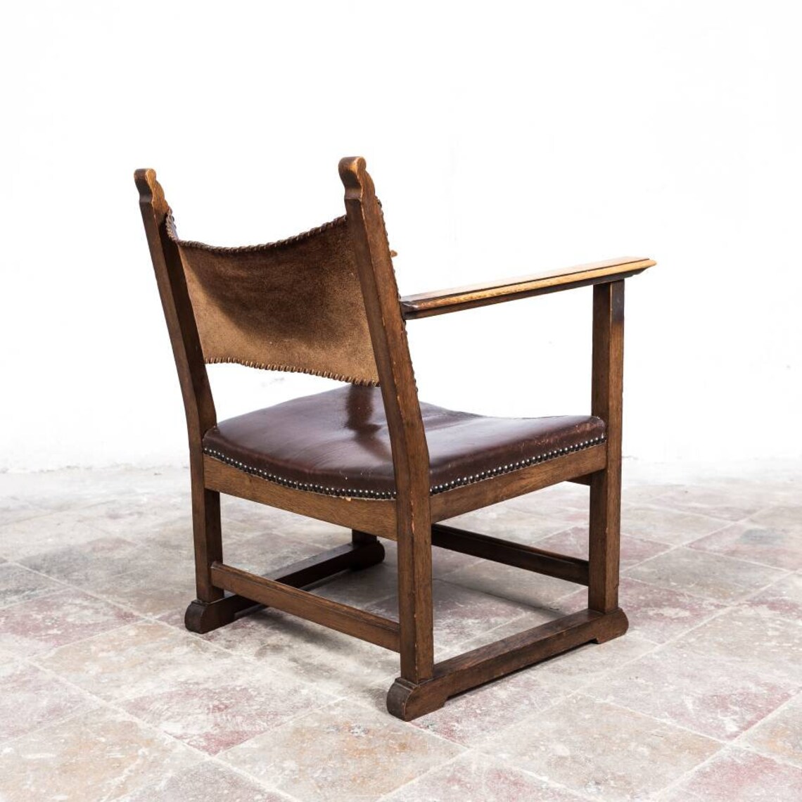 Very Rare Fireside Chair a Model Used by Adolf Loos Etsy