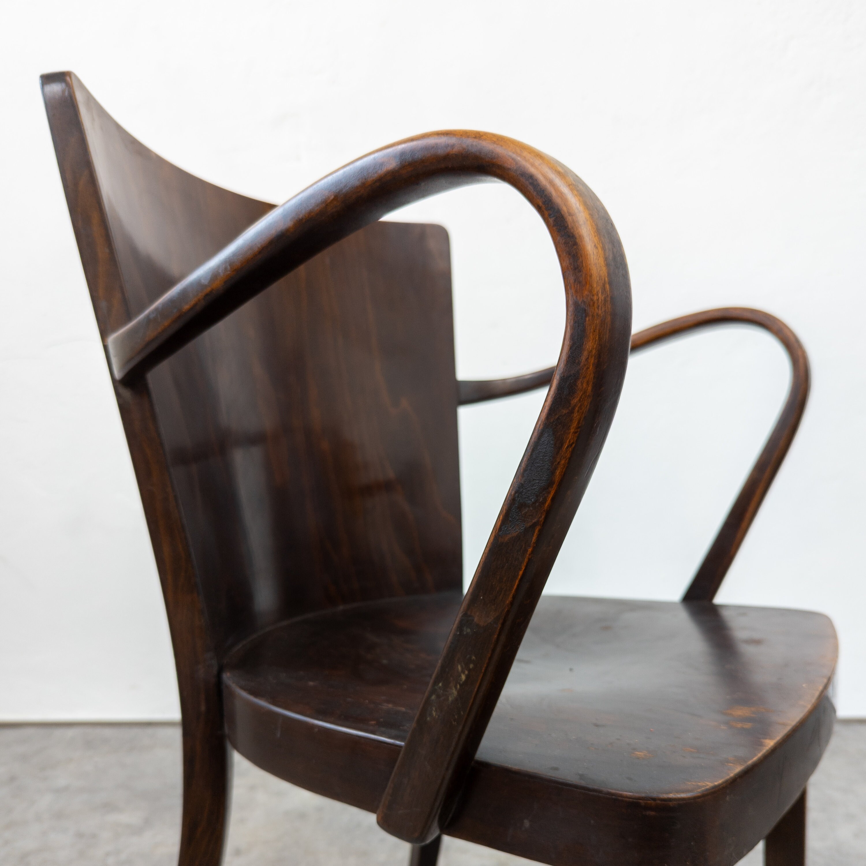 Vintage Bentwood Armchair Thonet B 47 - Etsy
