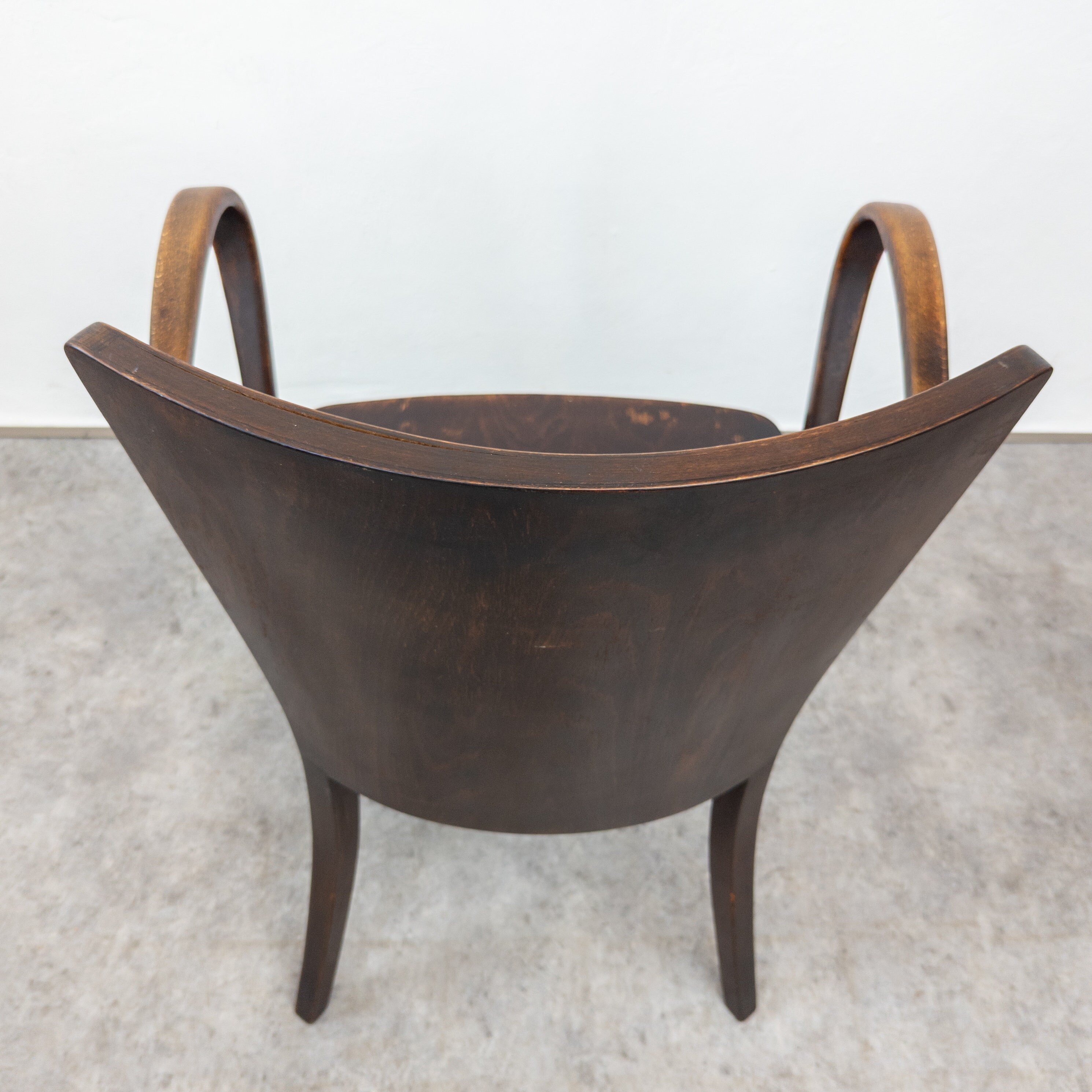 Vintage Bentwood Armchair Thonet B 47 - Etsy