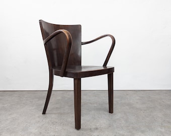 Antique Thonet Bentwood Armchair Professionally Reupholstered in