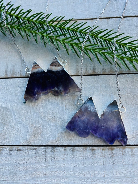 Amethyst mountain cheap necklace