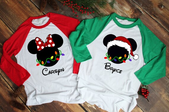 minnie christmas shirt