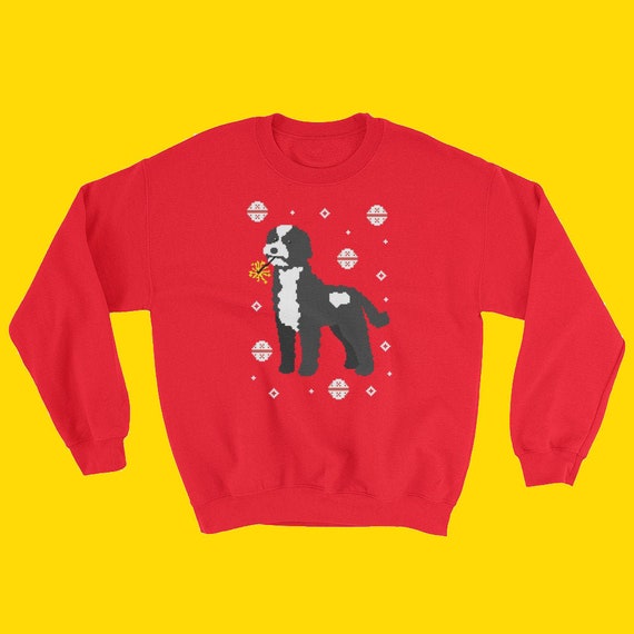 labradoodle christmas sweater