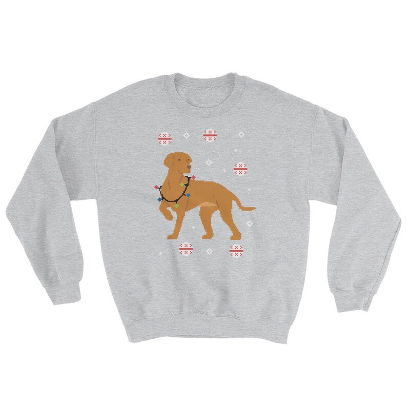 vizsla christmas jumper