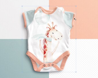 Baby Vest Mockup