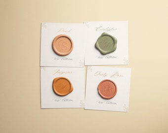High-Resolution Wax Seal Mockup for Photoshop, Procreate, Affinity Designer - Customizable Seal Design, Color Variation