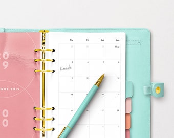 Binder Planner Mockup: Customizable Insert, Diary, Divider (Digital Download)