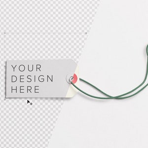 TAG MOCK UP - Gift Tag Mockup - Wedding Tag Mockup - Nom Tag Mockup - Minimal Tag Mockup - Modern Design Mockup