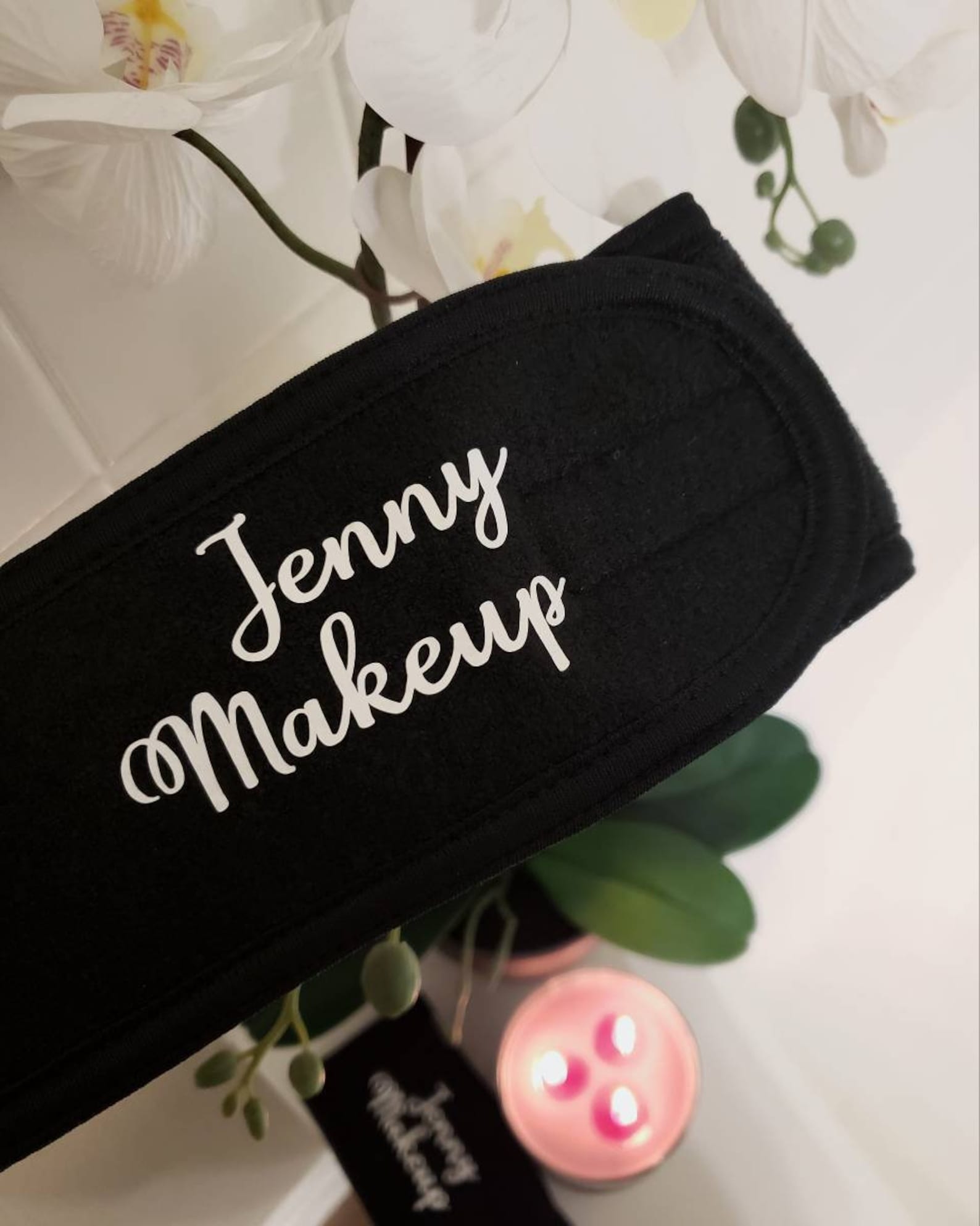 Personalized headband for beauty and spa makeup headband spa Etsy