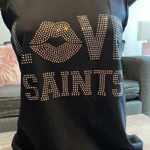 LOVE SAINTS Rhinestone Tee or Tank