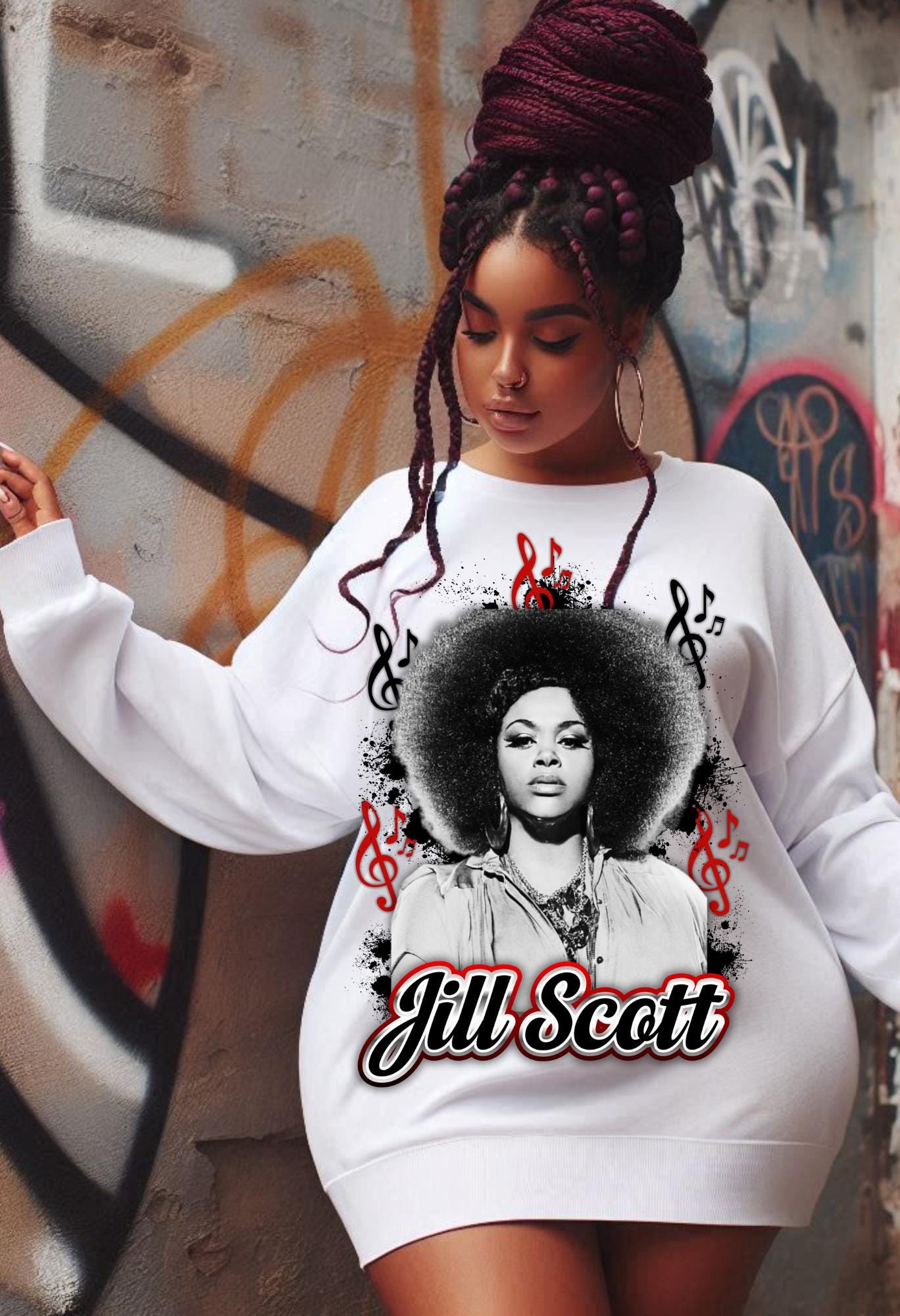 Jill Scott Tee Shirt - Etsy