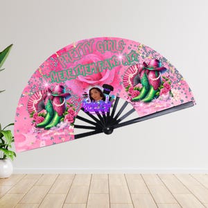 Pink and Green Boots on the ground clack fan  and matching shirt design, PNG DIGITAL IMAGE