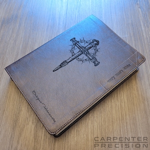 Personalized NIV Every Man's Bible | Large Print, Deluxe Explorer Edition (LeatherLike, Rustic Brown) - Custom Laser Engraving