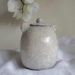 Medium Cremation Urn for human or pets Raku ceramics memorial urns human ahses keepsake urns unique ceramics OOAK wabi sabi