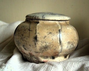 Medium Cremation Urn for human or pets Raku ceramics memorial urns human ahses keepsake urns unique ceramics OOAK wabi sabi