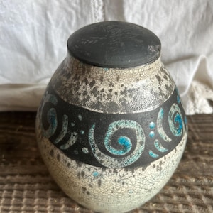 Medium Cremation Urn for human or pets Raku ceramics memorial urns human ahses keepsake urns unique ceramics OOAK wabi sabi