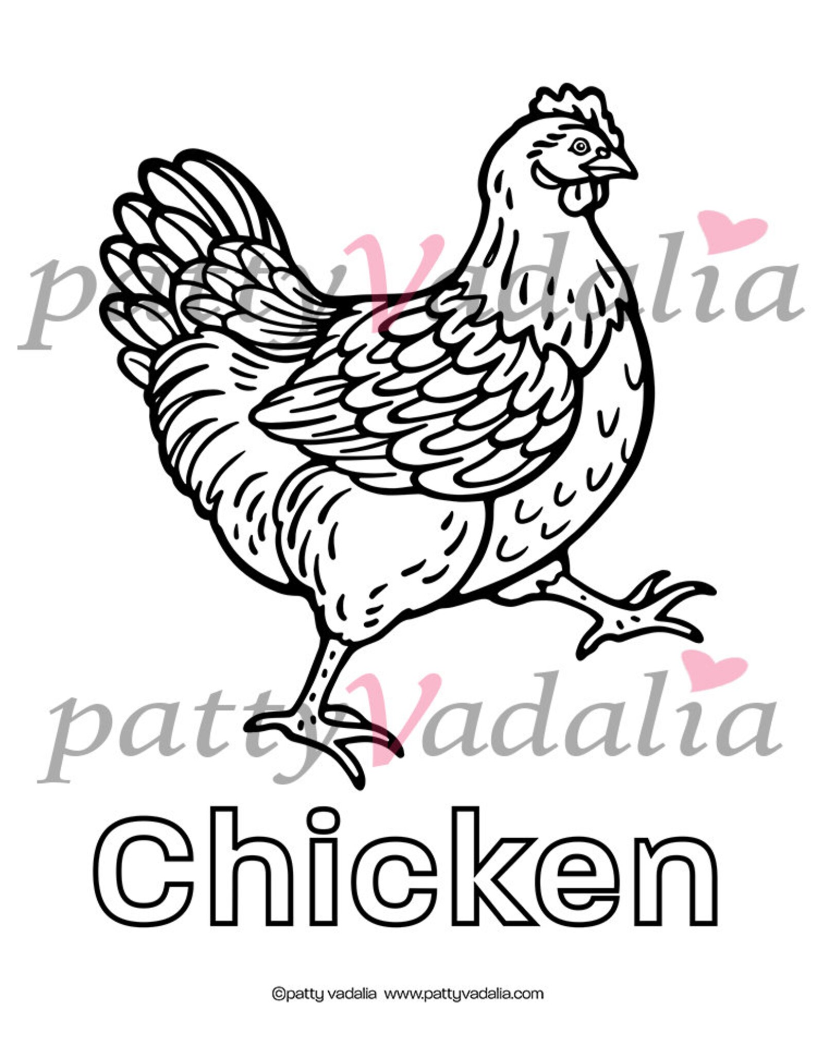 10 Realistic Farm Animal Coloring Pages to Print for Creative Fun