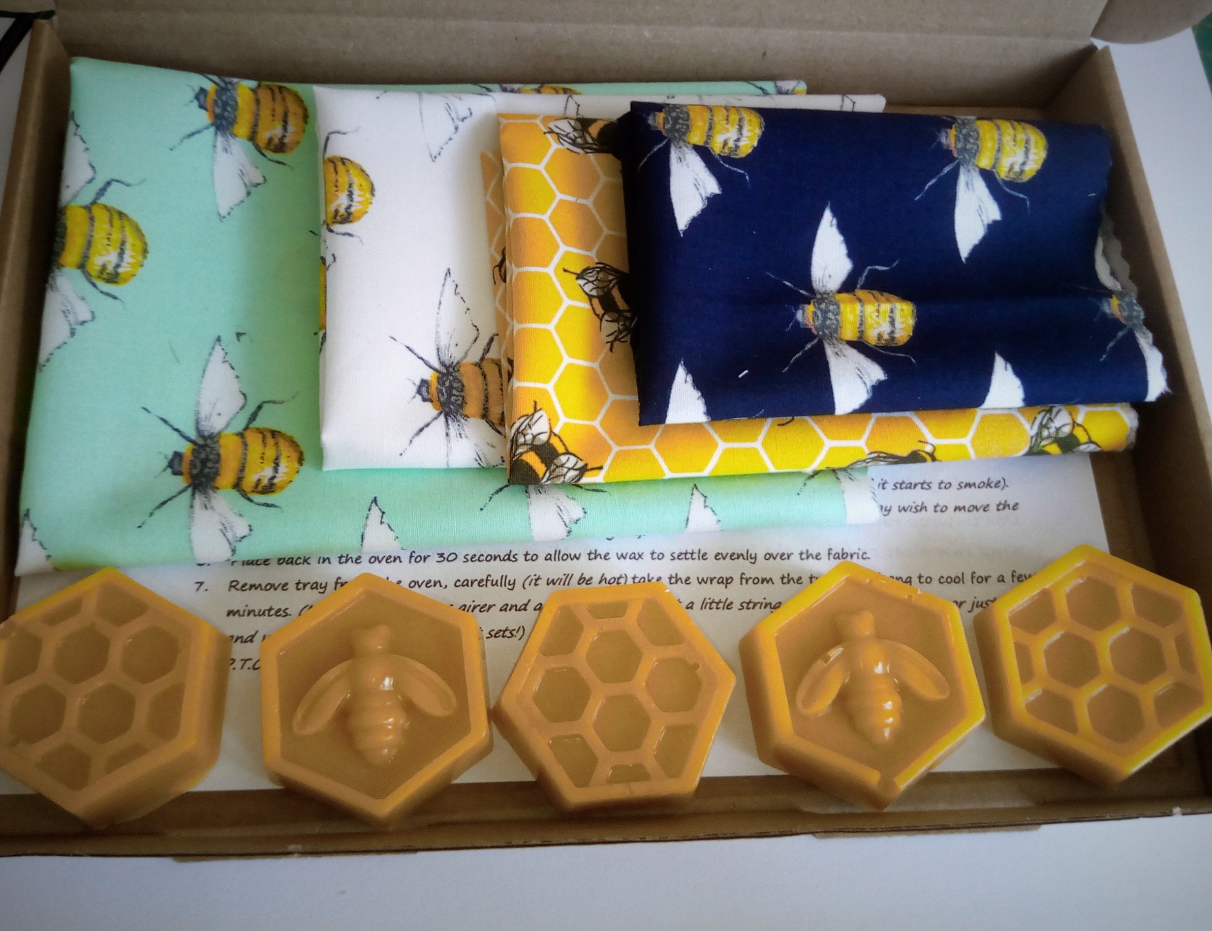 DIY Beeswax wrap kit Etsy
