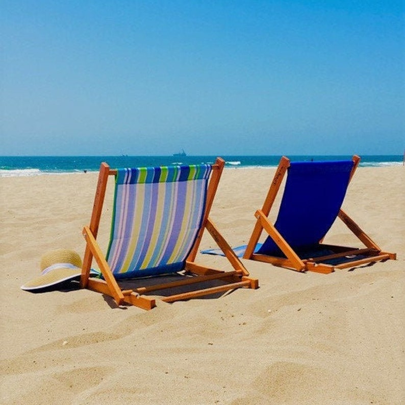 Beach Chair vintage style Etsy