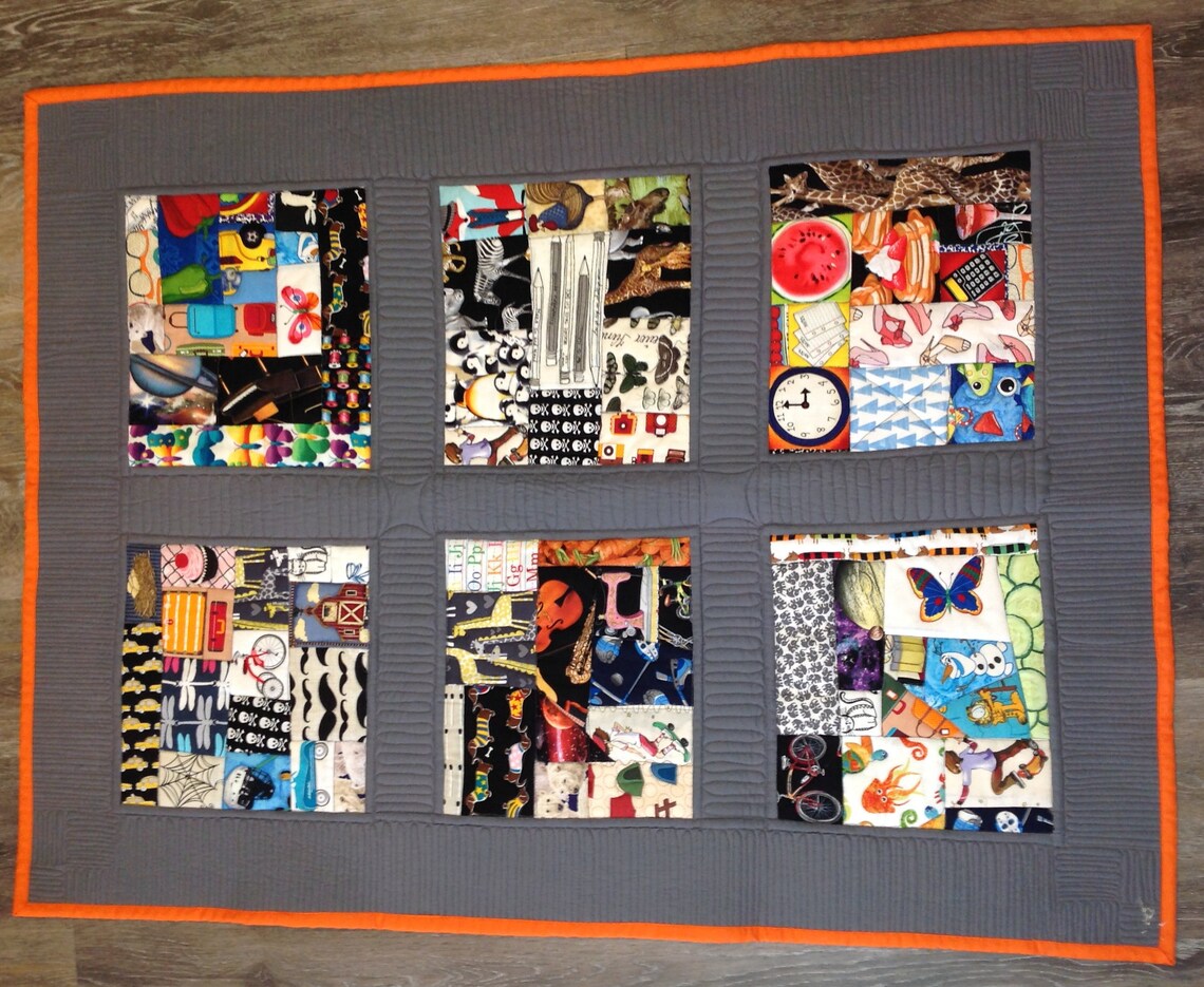 Eye Spy Quilt for Toddlers eye spy game travel quilt Etsy