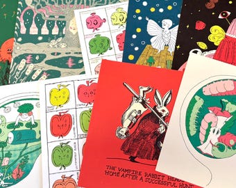 Mini square prints