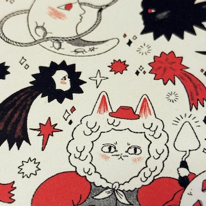 Pie Society’s Star Stuff Pie | High quality 8 x 10&quot; digital print | Original illustration