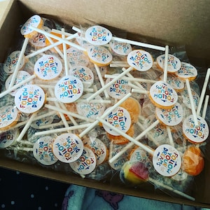 Custom Lollipops (box of 100)
