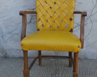 Rare Shelby Williams Dining Chair Mid Century Modern Caned Etsy