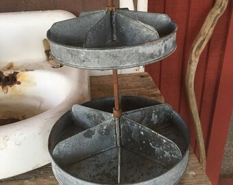 Rustic Serving Tray, Organizer