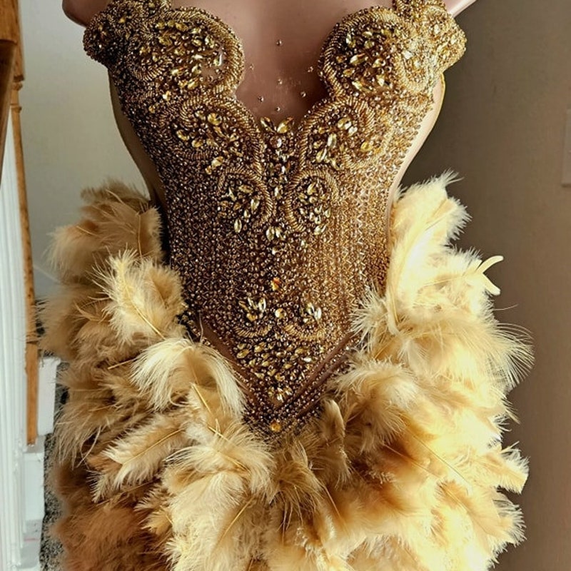 Rhinestone shirt dress Dresses