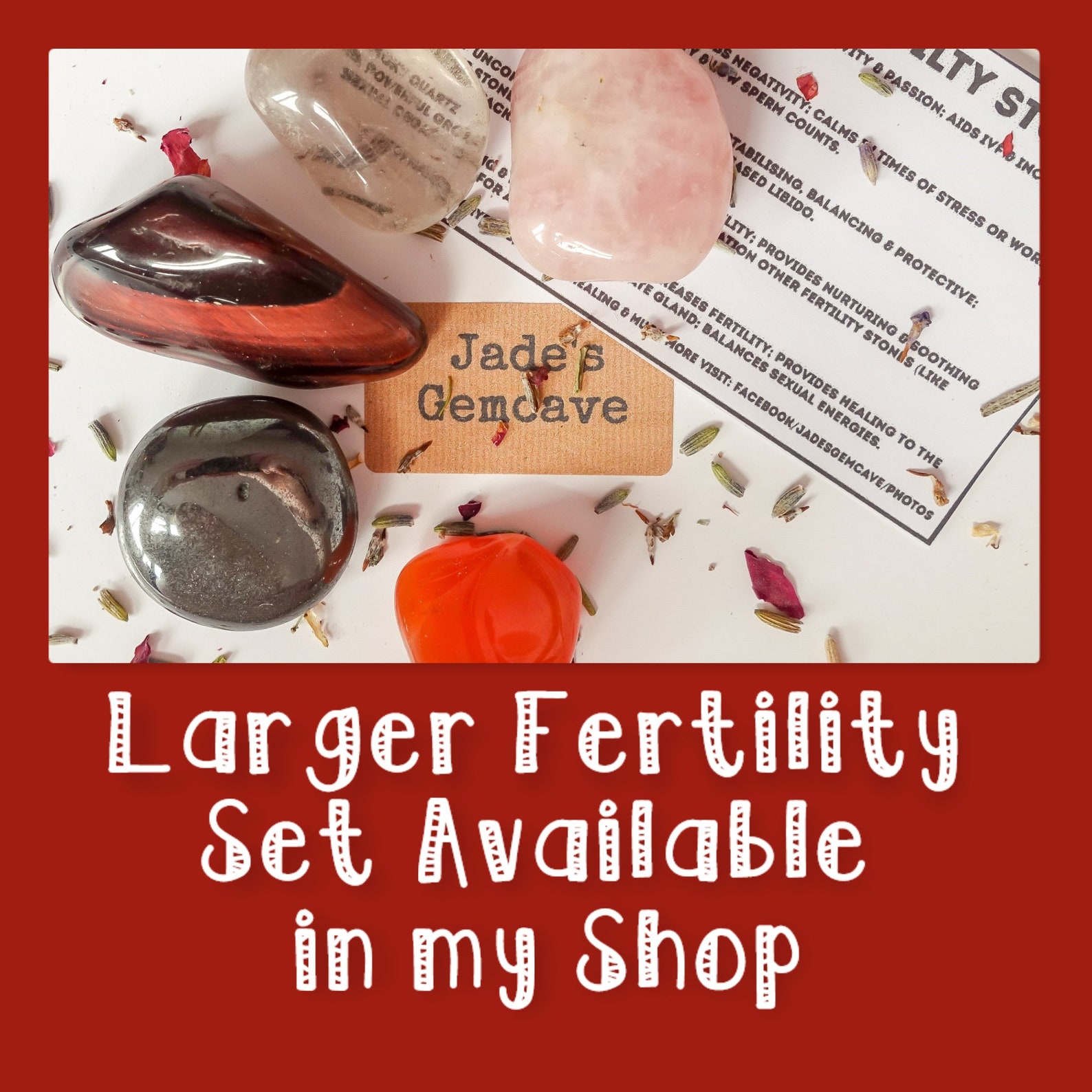 Male Fertility Crystals // Male Fertility Stones // Fertility Etsy