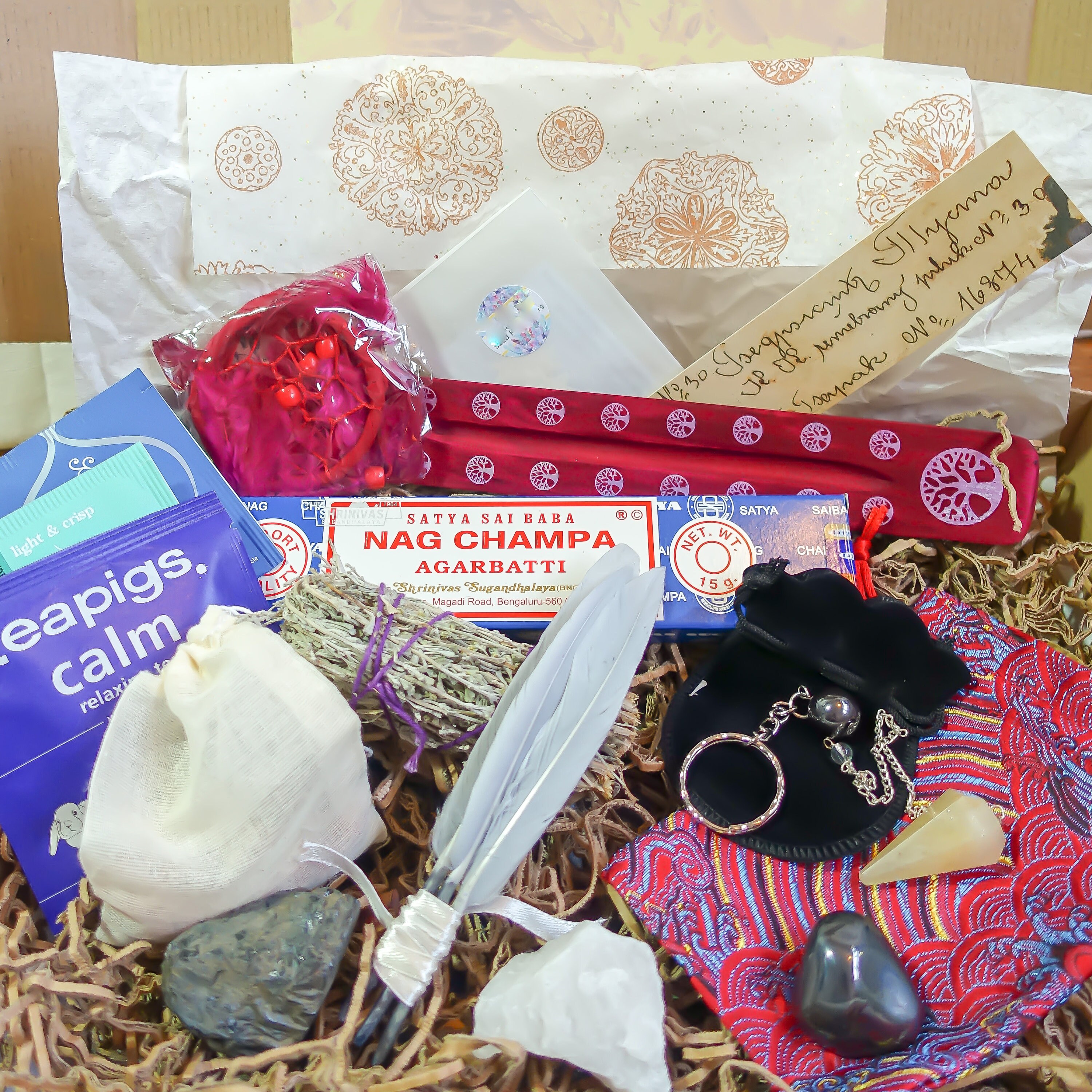 Spiritual Set // Spiritual Gift Box // Home Blessing Set // Etsy