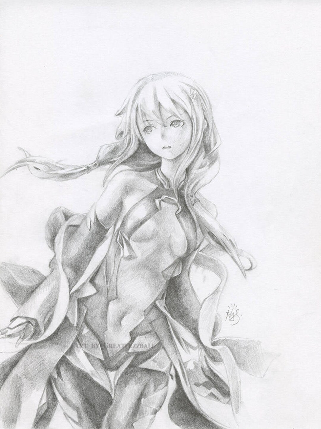 Inori fanart! (by me) : r/GuiltyCrown