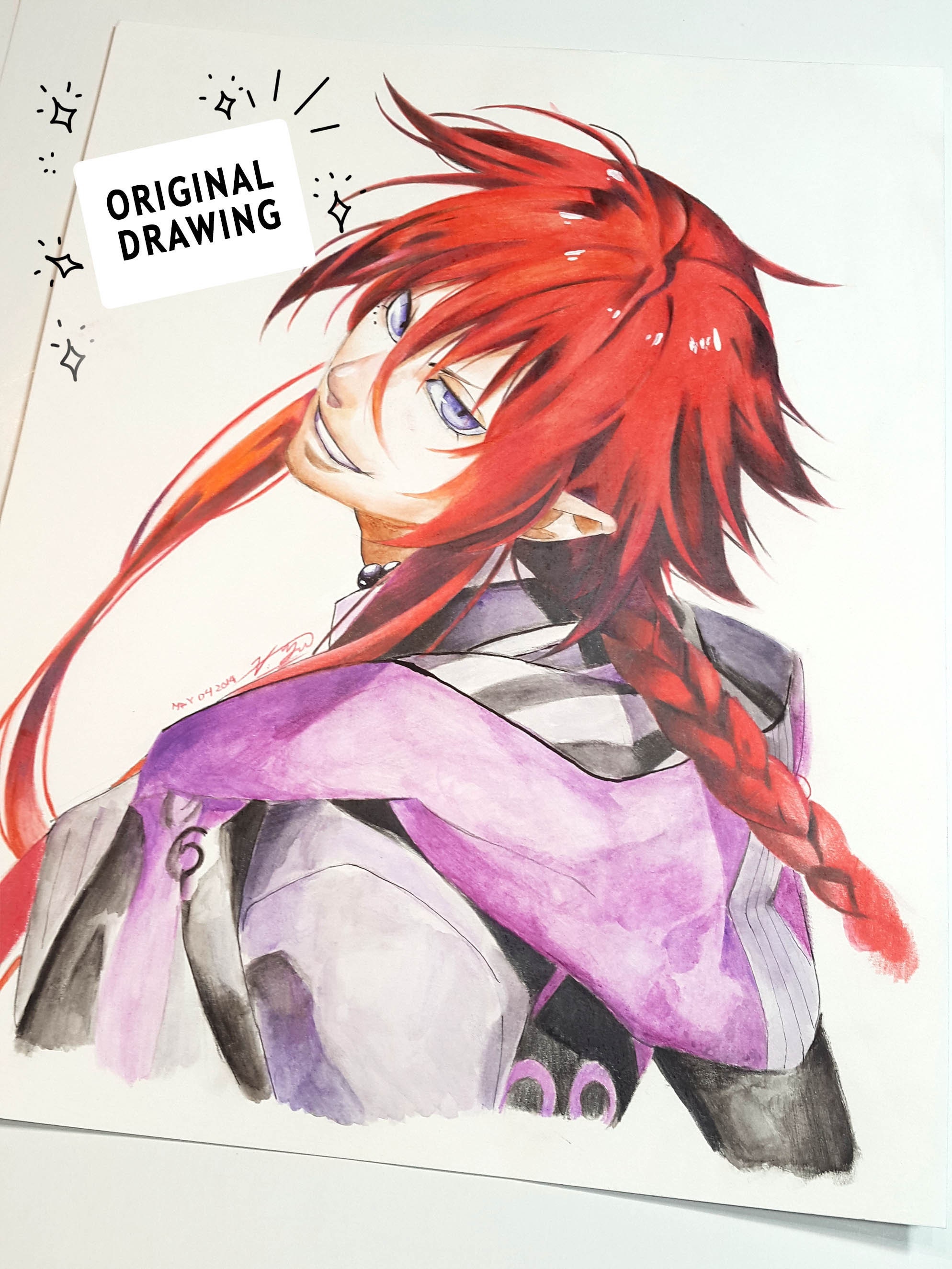 Design of anime characters Kamigami no Asobi