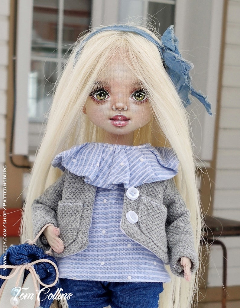 Doll hair artificial hair textile dolls fabric doll hair sew Etsy