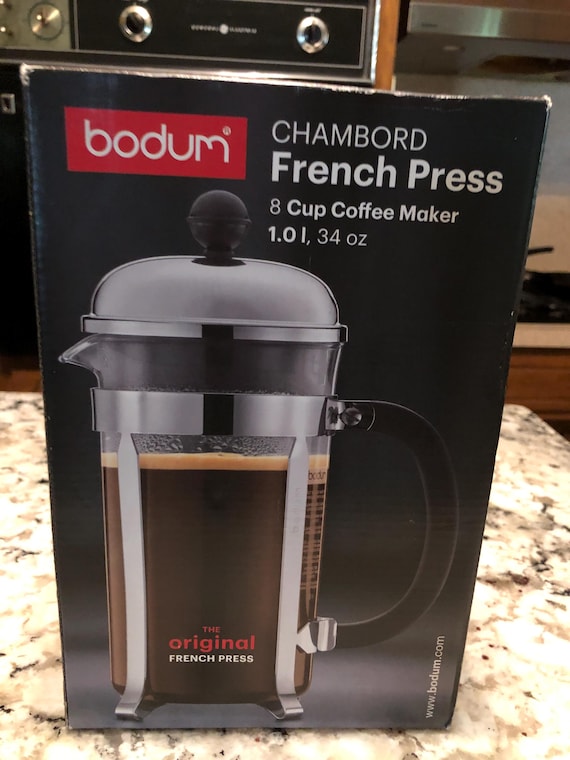 Bodum French Press Kaffeekanne, Chambord 100 ml, aus