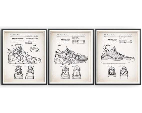 Air Jordan Wall Art Poster Prints, Set of 1 (11''x14'') UNFRAMED, Air  Jordan Room Decor, Cool air jordan poster, Jordan shoe posters
