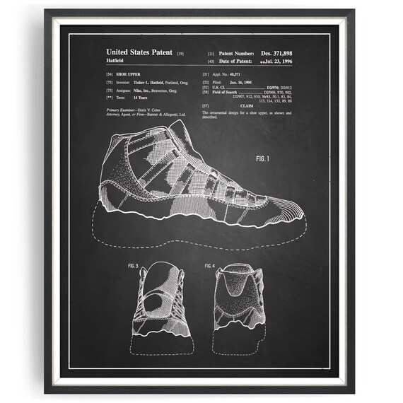 Achat Nike Air Patent Print - Cadre noir de luxe, avec façade en
