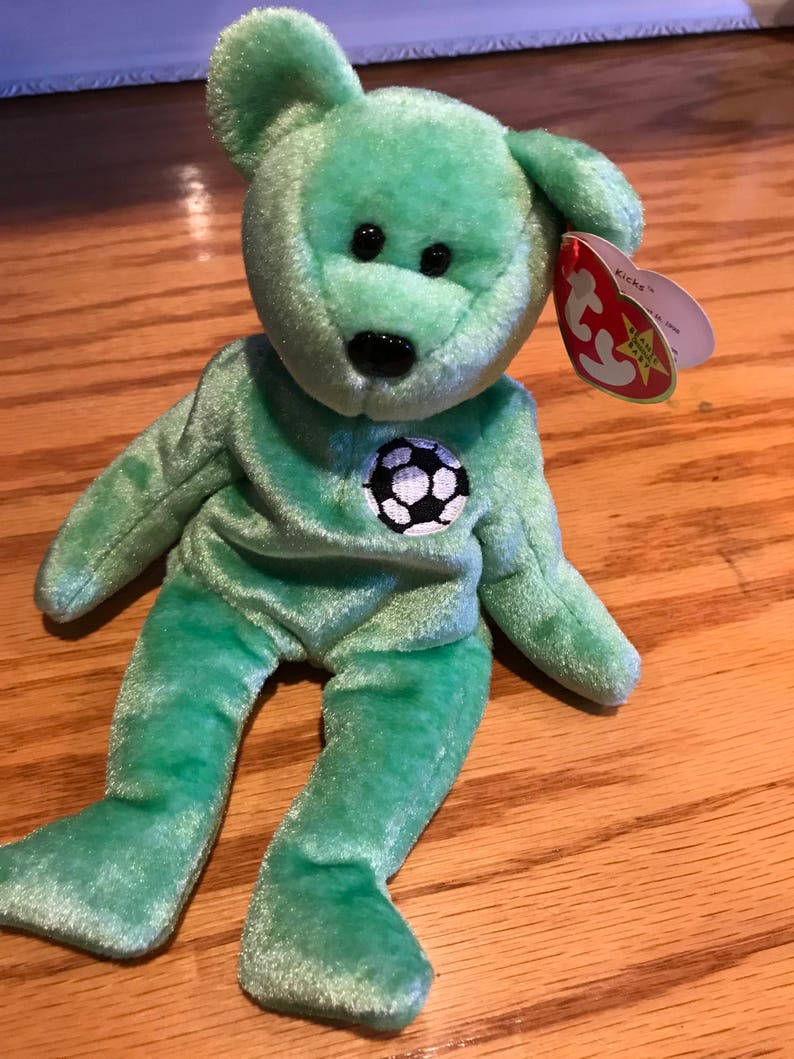 TY Beanie Baby Kicks 1998 RARE - Etsy