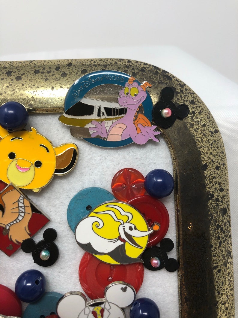 Art Collectibles Other Assemblage Framed Art Collage Vintage Buttons And Pearls Ready To Ship Vintage And Current Pins The Lion King And Several Other Disney Characters Art Collectibles Other Assemblage Framed Art Collage Vintage Buttons And Pearls Ready To Ship Vintage And Current Pins The Lion King And Several Other Disney Characters