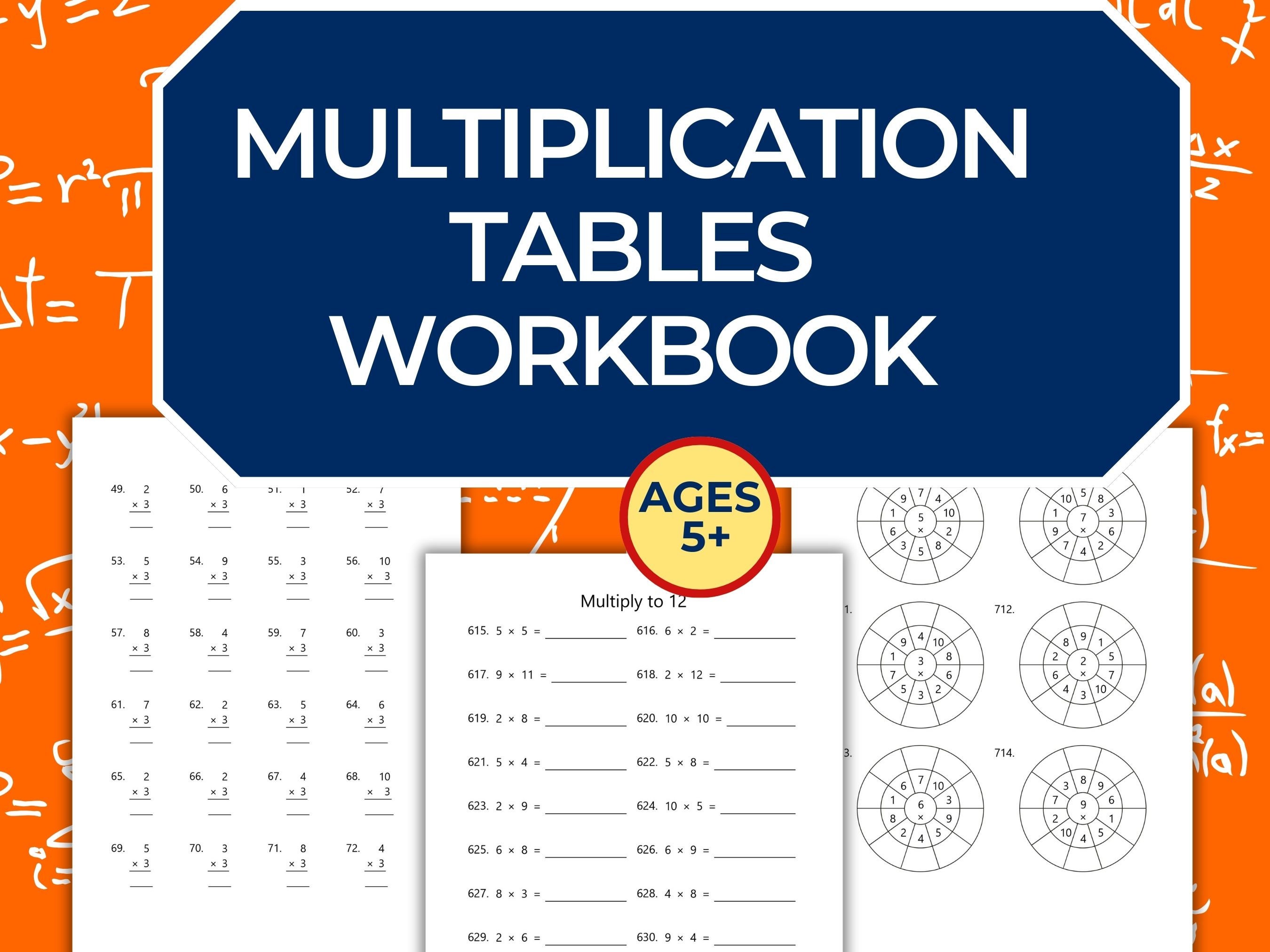 Multiplication Times Tables Worksheets. Worksheets for Practicing ...