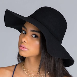 Floppy wool hats for women online