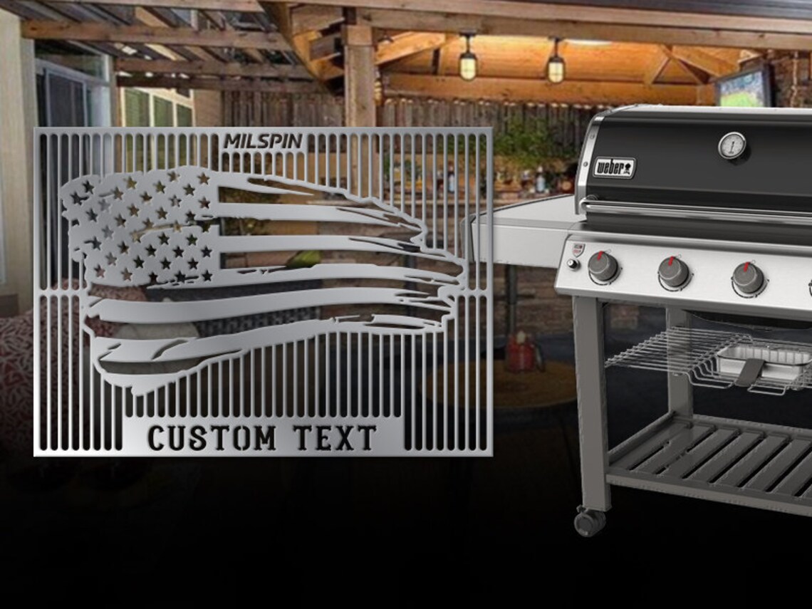 er Custom Design Grill Grate 1/4 Thick Steel Etsy