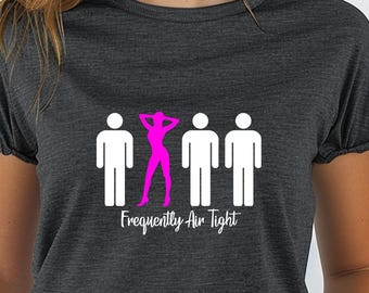 Frequently Air Tight Crop Top: Edgy Festival Tee