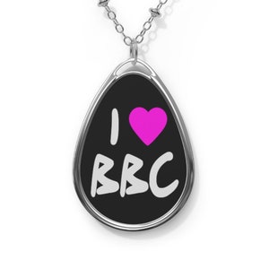 I Love BBC Hotwife Necklace: Swinger Lifestyle Jewelry