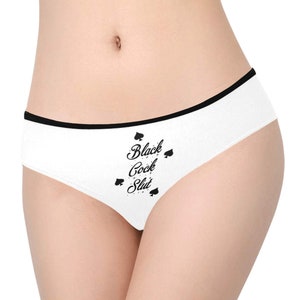 Queen of Spades Hipster Panties: Hotwife Lingerie, BBC Only