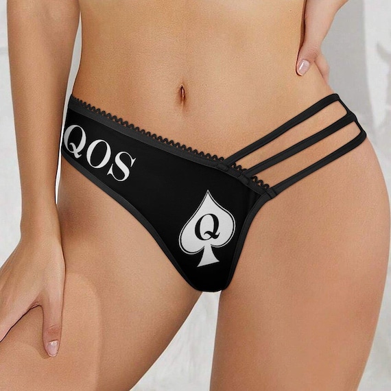 Queen of Spades Sexy Panties. QOS Sexy Mesh Panty - BBC Only Hotwife Black  Mesh Fabric Lingerie Panties. Black Cock Only Girlfriend Gift. - Etsy