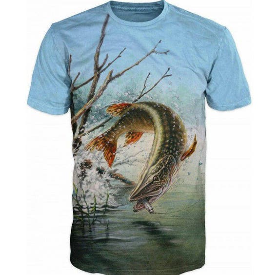 slim fit fishing shirt