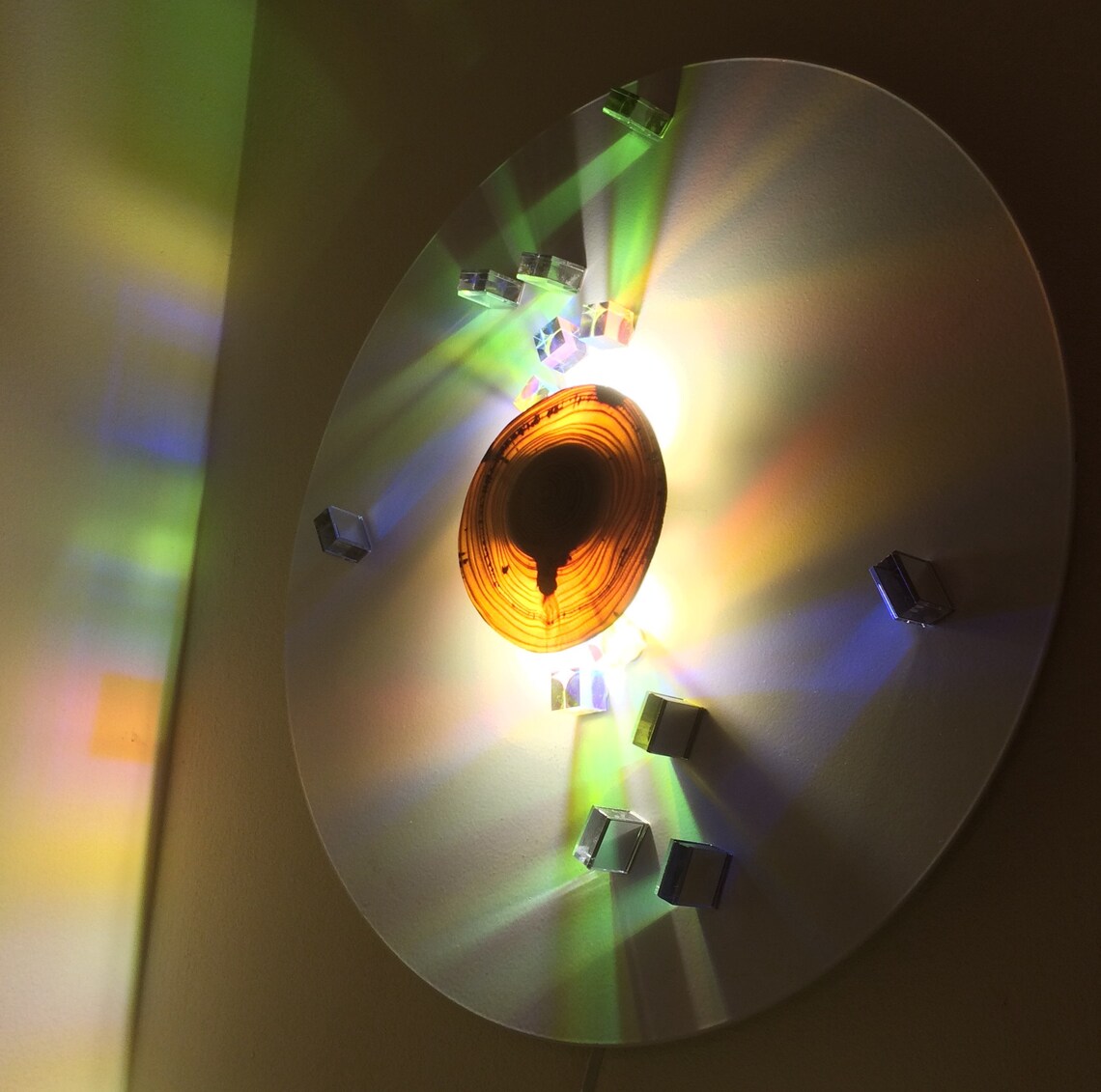 Source of Color. Lighting Fixtures. Lighting Wall Decor. Art Etsy