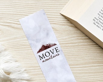move mountains bookmark